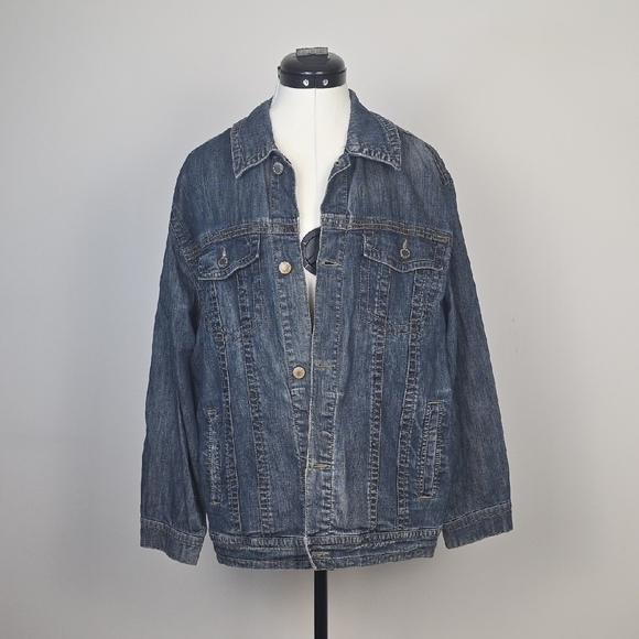 Lois Jeans Jackets & Blazers - Vintage Lois Jeans Denim Jacket – Classic Blue Jean Jacket – Women’s M/M